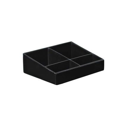 Bandeja negra de bolsita pequeña